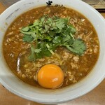 Chuukasoba Hanzawa - 限定 四川そば(搾菜と挽肉のピリ辛餡かけラーメン) 1100円