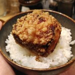 とんかつ けい太 - 唐揚げオンザライス
