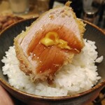 とんかつ けい太 - 特上フィレかつオンザライス