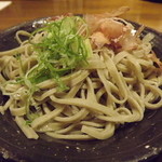 あみだそば はなれ - 「古新（こしん）の調べ」の「新」、つまりｈ25新蕎麦です。　　ｈ25.11.11撮影