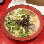 鶏白湯らーめん ふくちゃん - 鶏白湯ラーメン（煮干し）