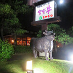 鉄板焼ステーキ 一ッ葉ミヤチク - 