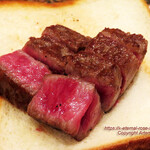 鉄板焼ステーキ 一ッ葉ミヤチク - 