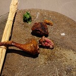 茶禅華 - 鳩の腿肉と胸肉