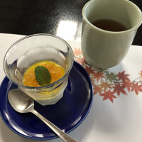 喜楽 - 杏仁豆腐のみかんソースが美味しい