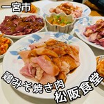 松阪が誇る名物!鶏みそ焼き肉 松阪食堂 - 