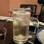 Koshitsu Izakaya Hanamichi - 梅酒ソー割り！！
