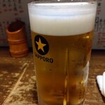 蒼屋 - 生ビール(500円)