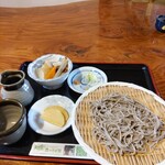 森のそば屋 - 水車そば　ざるそば