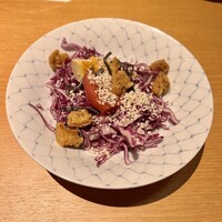 鶏料理 清水 - 採れたて旬な野菜のシーザーサラダ