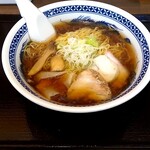 Sobadokoro Razumone - 鶏中華　1.5盛　充分に満足できます!