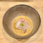 川田 - 2023.10.  真鯛の胡麻和え