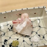 川田 - 2023.10.  真鯛のお造り