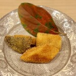 川田 - 2023.10.  松茸と安納芋フライ