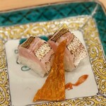 川田 - 2023.10.  梭子魚の棒鮨 ばちこ