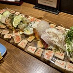 ワインと旬菜 あくら - カルパッチョ盛合せ