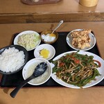 長楽 - 料理写真:チンジャオロース定食