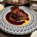 Oreno Furenchi - 特大牛フィレ肉とフォアグラのロッシーニ 黒トリュフソース