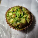 はもれびカフェ - 小松菜のマフィン