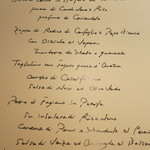 フォリオリーナ・デッラ・ポルタ・フォルトゥーナ - 25年11月　本日のメニュー