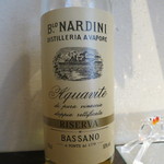 フォリオリーナ・デッラ・ポルタ・フォルトゥーナ - 25年11月 BLO NARDINI Acquavite RISERVA BASSANO