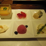 茶良ら - デザート盛合せ