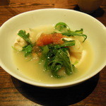 茶良ら - 温泉湯豆腐②