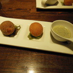 茶良ら - 北あかりとパープルスイートロードのフライ