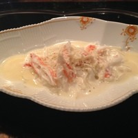 あざみ野うかい亭 - カニのパスタ（米粉）
