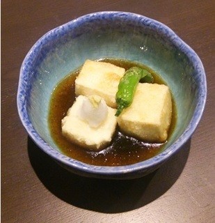 h Sennin ya - 熱々の揚げ出し豆腐