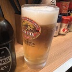 Tachinomi Bampaiya - 生ビール　490円