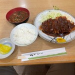 みどりや - 味噌ロースカツ定食