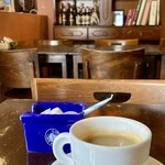 Pizzeria Vento e Mare - セットの飲み物はホットコーヒー♪
      