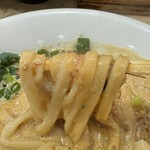 本格派博多うどん はし田たい吉 - ツルモチやわうどんとの絡みも完璧