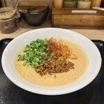 Honkakuha Hakata Udon Hasida Taikiti - 豆乳担々うどん（温）¥1000