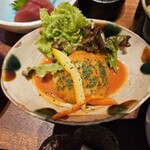 Gochisou Mura - 鶏挽肉ハンバーグのトマトソース