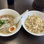 麺麺 - 青森県産ニンニクチャーハンセット（1,150円＋税）