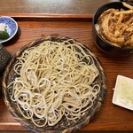 224494348 - せいろ蕎麦とミニかき揚げ丼