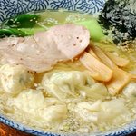 東風汁麺屋 - TV出演もした噂の麺!!蝦仁雲呑麺