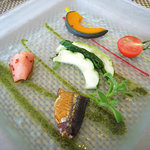UZAWA - 有機野菜とマグロのマリネ