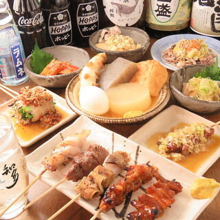 The famous yakiton + all-you-can-drink course is available from 3,500 yen!