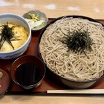 大盛庵 - 玉子丼・ざるそばのランチセット