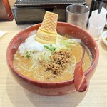 Jun Tonkotsu Ra No Ichi - 味噌ソフトクリームラーメン