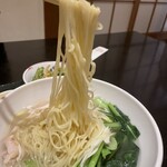 菜館Wong - コチラも細麺。