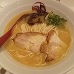 濃厚京鶏白湯らーめん めんや 美鶴 - 濃厚鶏白湯　黒