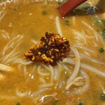 菜館Wong - 坦々麺にも投入。