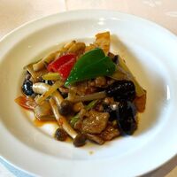 四川豆花飯荘 東京店 - 豚肉と長ネギの豆板醤強火炒め
