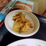 日光 翠園 - ザーサイ。