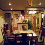 日光 翠園 - 店内。（お座敷の方は、満席でした。）