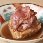 San cha - 壱岐牛と壱州豆腐のレア肉豆腐